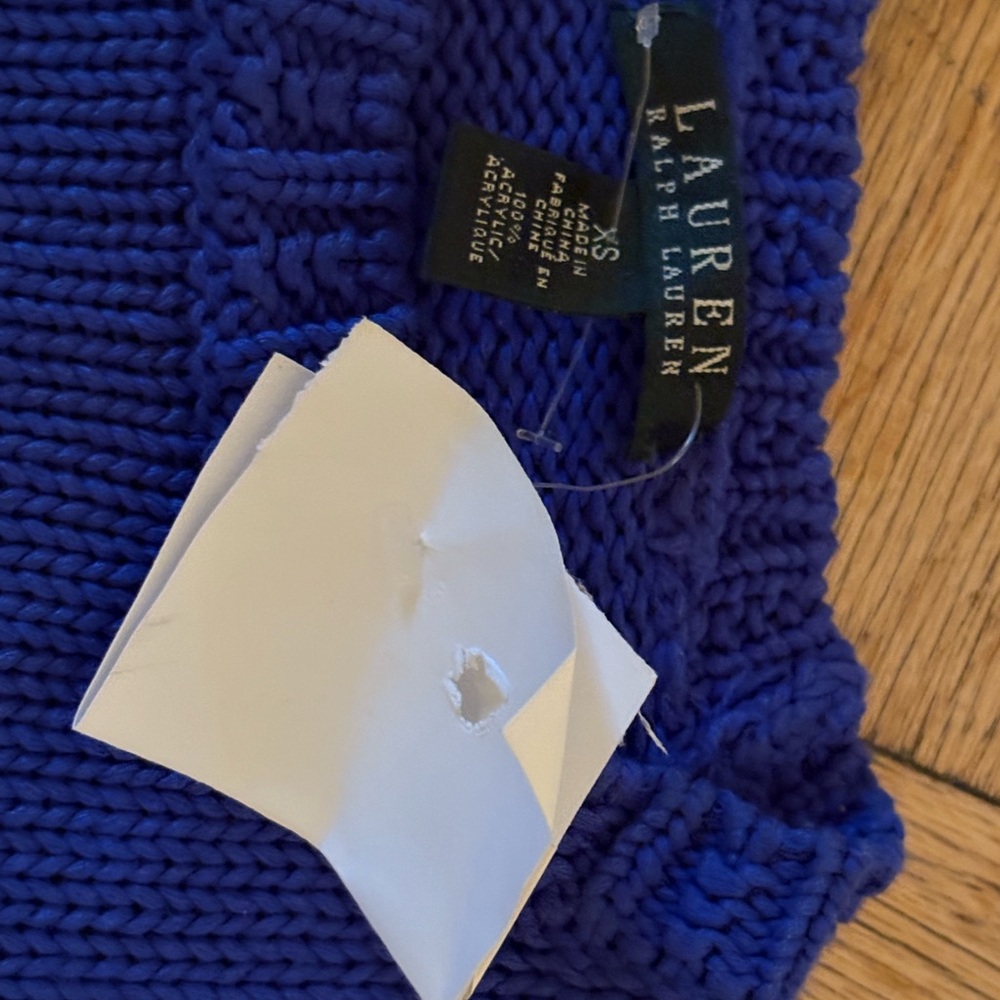 XS Ralph Lauren Blue Sweater- Make an offer!